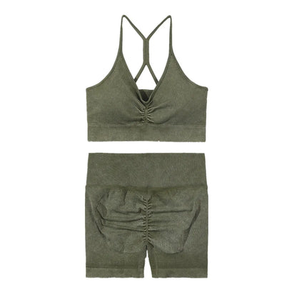 Ensemble short brassiere  2
